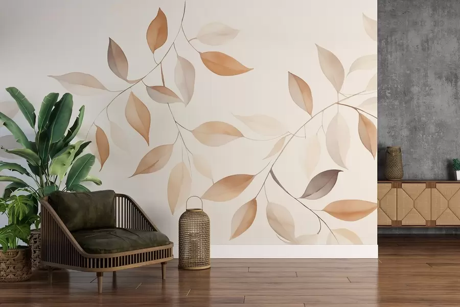 stenske poslikave Listi w03892