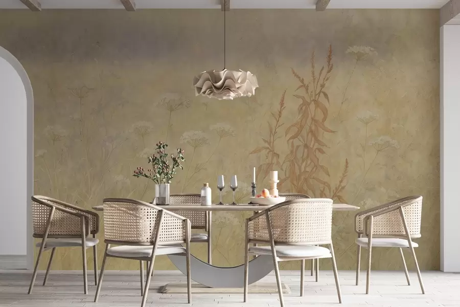 stenske poslikave Akvarelno polje w03972