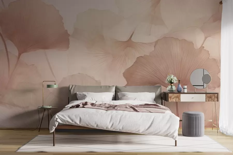 stenske poslikave Listi ginka w04280