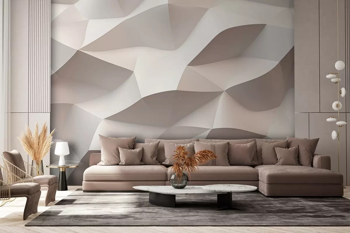stenske poslikave Geometrijska abstrakcija w04267