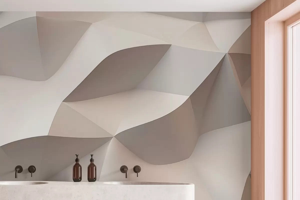 stenske poslikave Geometrijska abstrakcija w04267