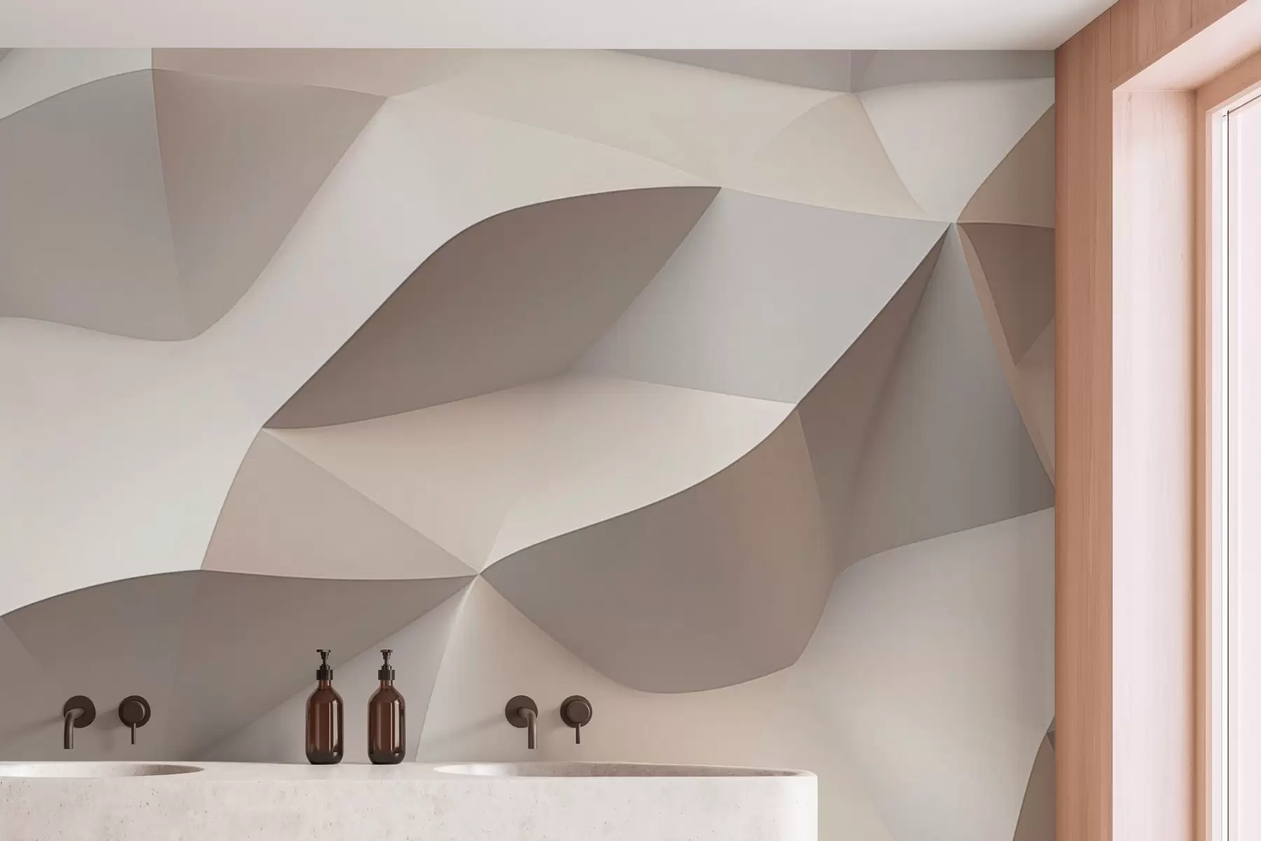 stenske poslikave Geometrijska abstrakcija w04267