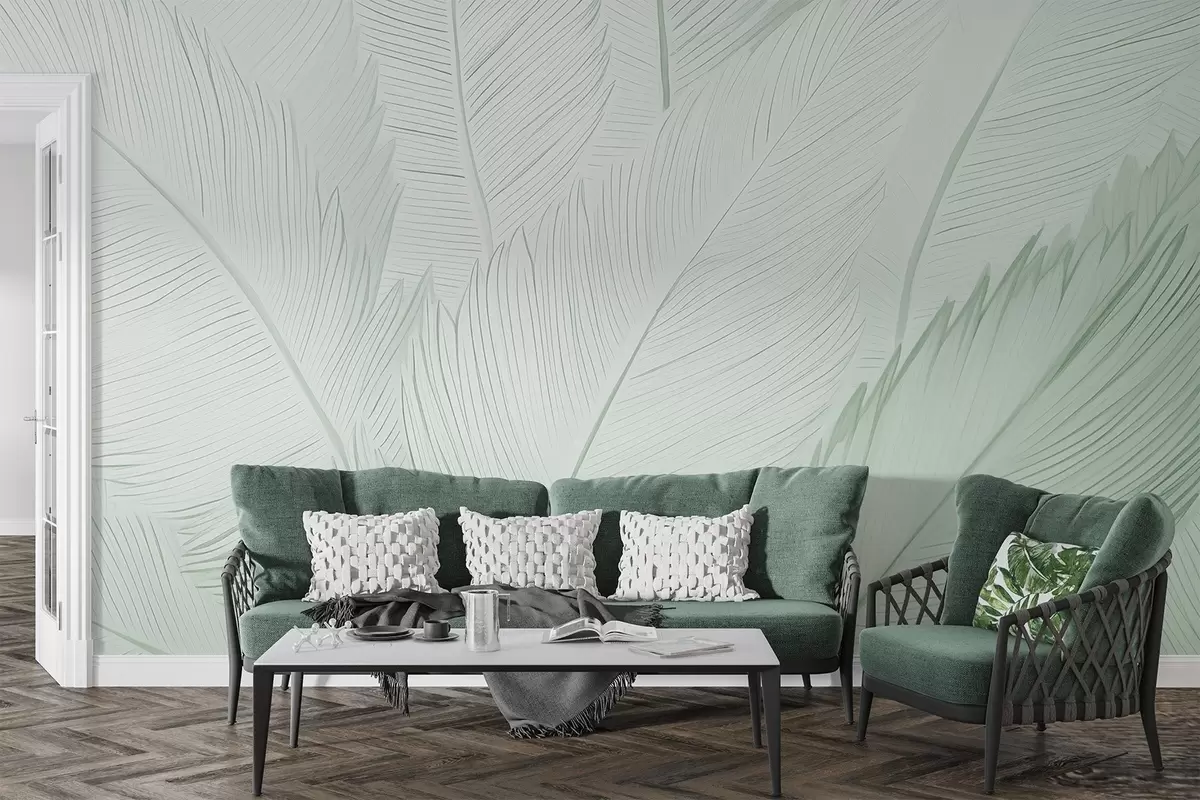 stenske poslikave Puhasto perje w04289v3
