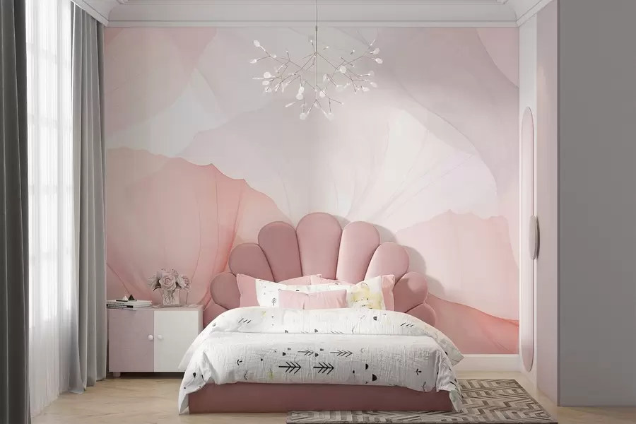 stenske poslikave Prozorni cvetni lističi w04290v1