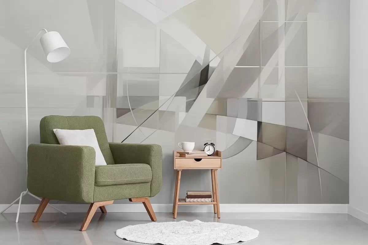 stenske poslikave Abstraktna geometrija w04380v1