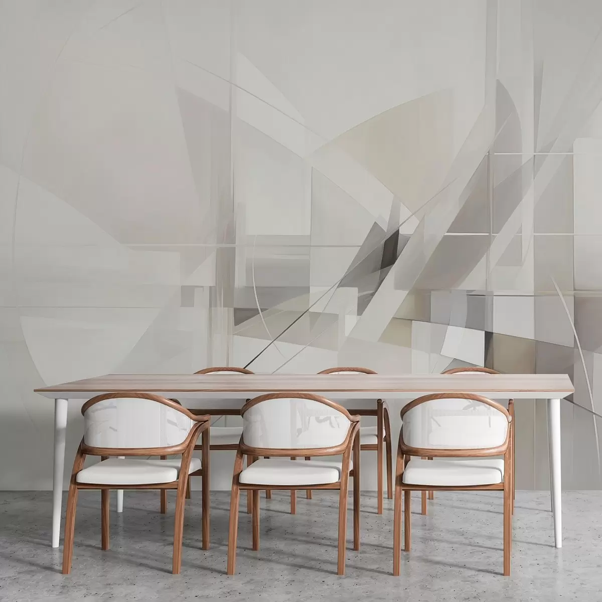 stenske poslikave Abstraktna geometrija w04380v1