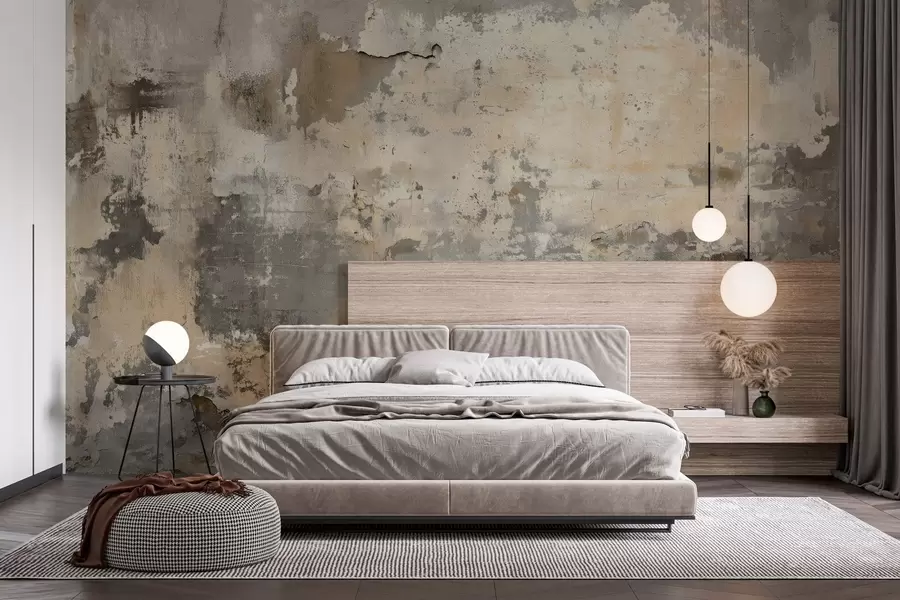 stenske poslikave imitacija teksturiranega starega zidu w04311