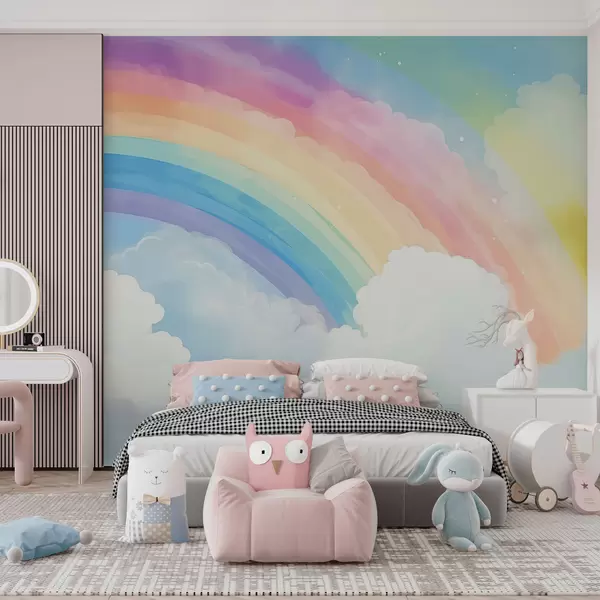 Stenske poslikave Otroška mavrica