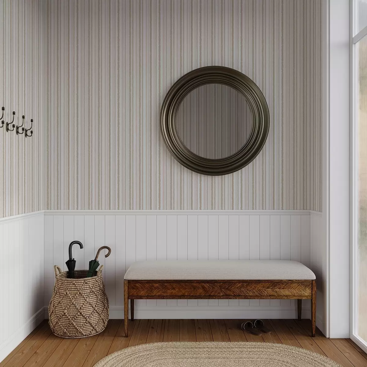 Ozadje Bež-rožnate črte z belimi poudarki a00505 Ozadje Bež-rožnate črte z belimi poudarki a00505