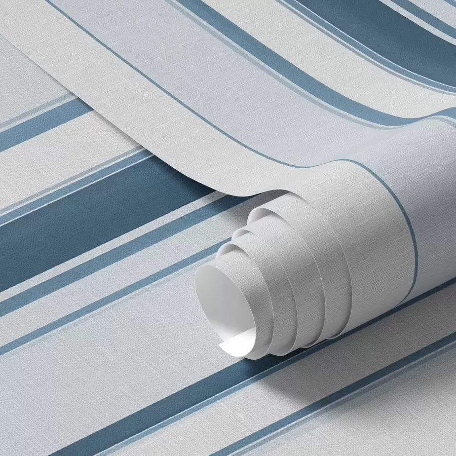 stenske poslikave Veliko navpičnih črt v turkizni in modri barvi a00529