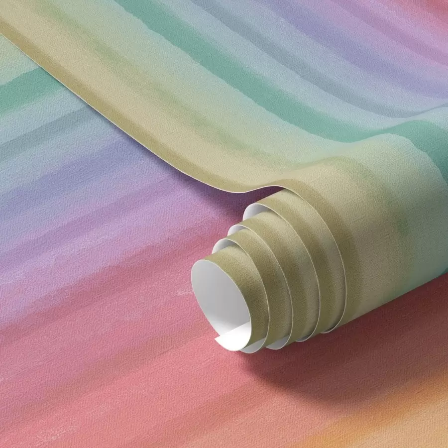 stenske poslikave Mavrične črte z izrazitimi barvnimi poudarki a00553