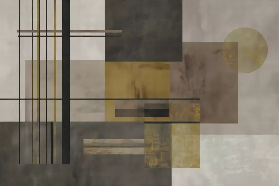 stenske poslikave abstraktna geometrija w04502