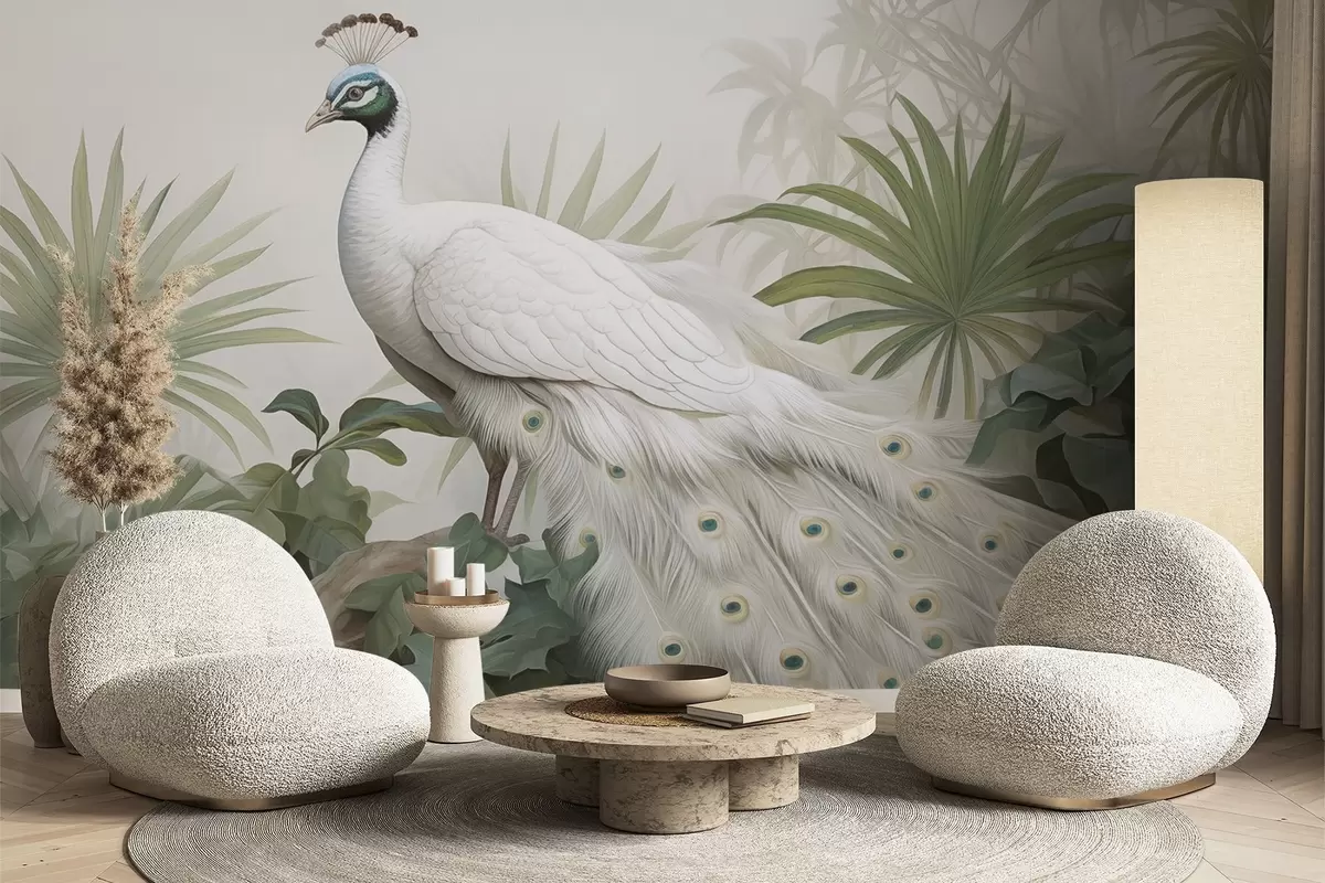 stenske poslikave Peacock w04595