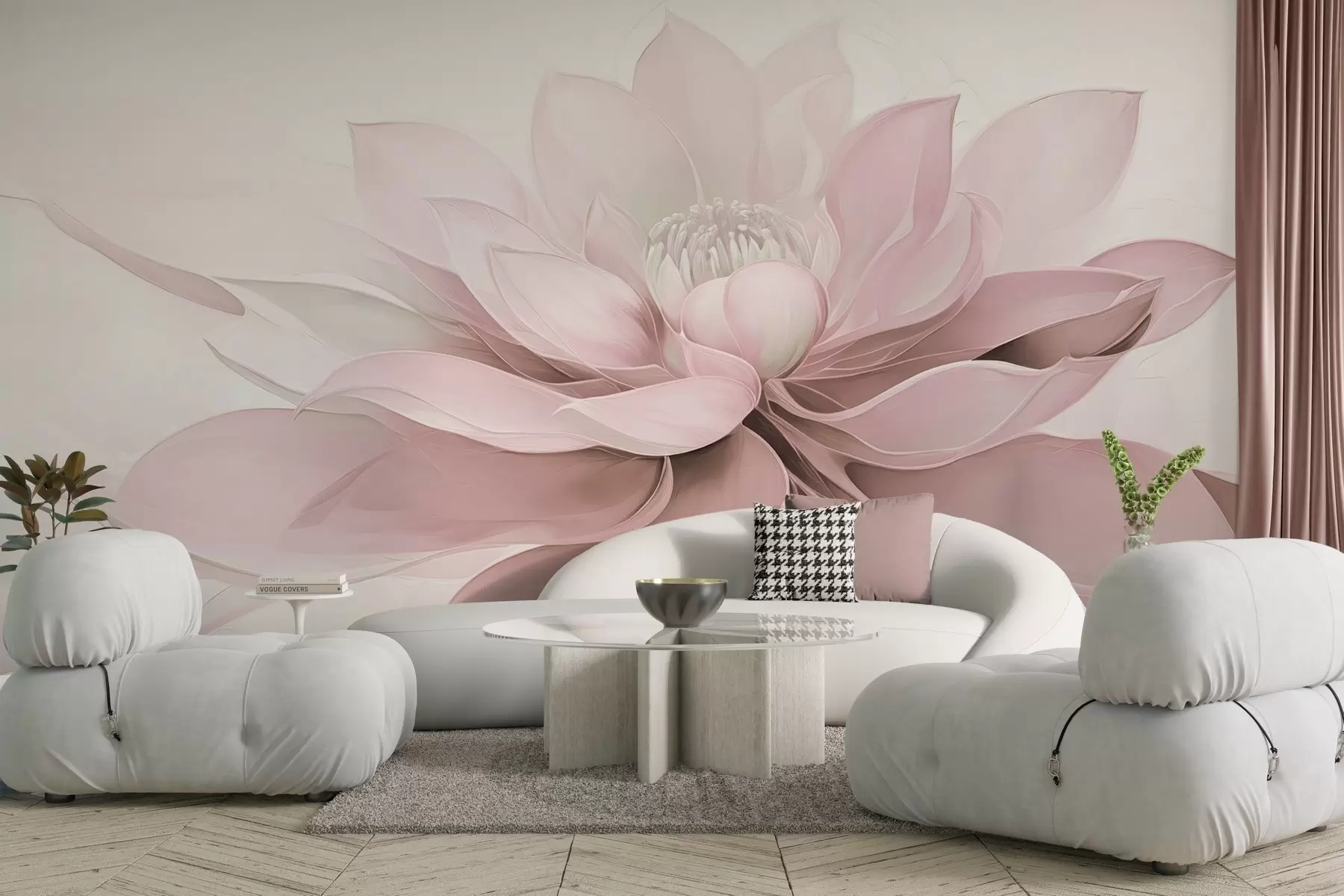 stenske poslikave Skrivnost cvetlice w04563v1