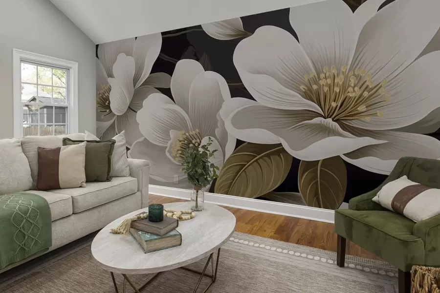 stenske poslikave Cvetje w04650