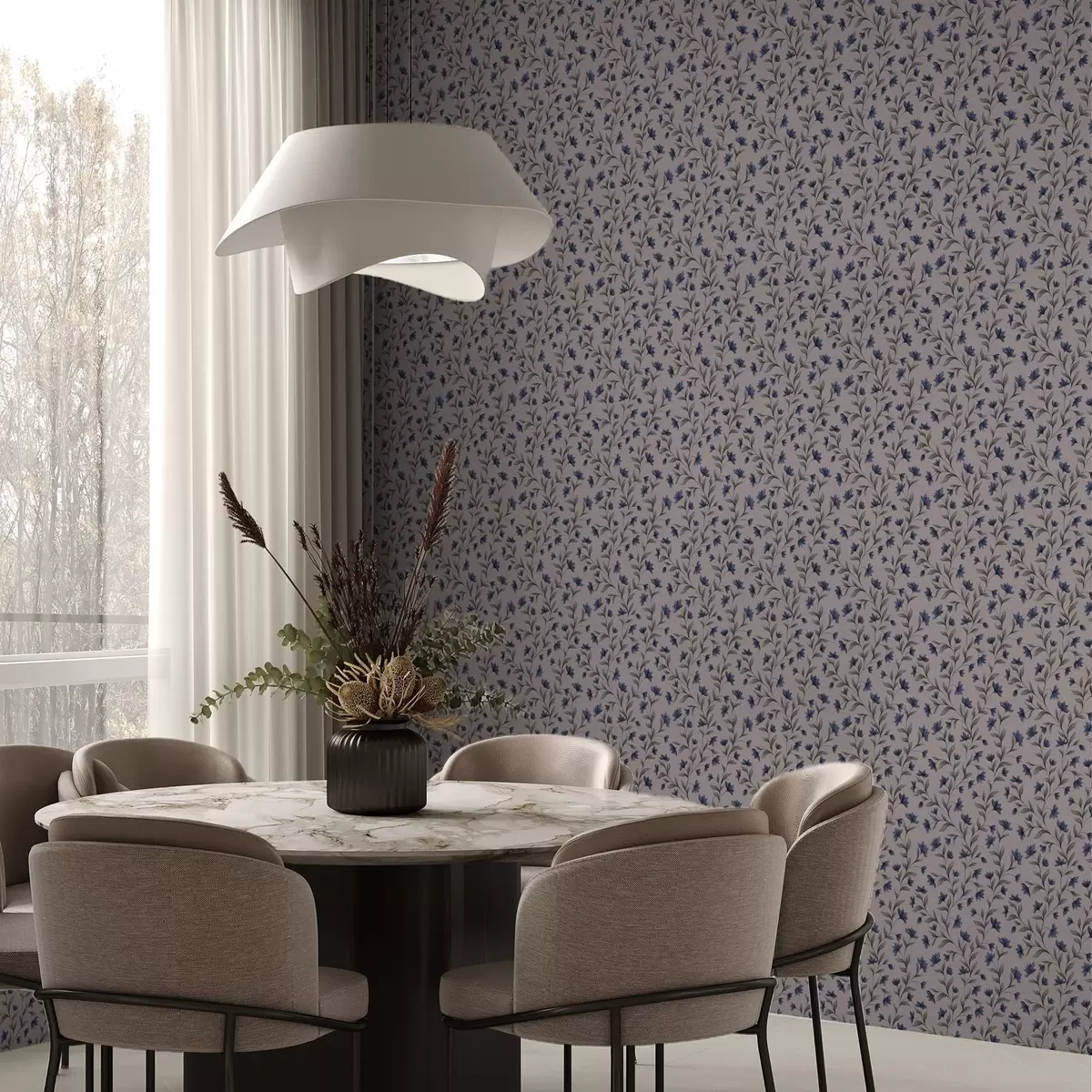 Ozadje Modri zvončki na rožnatem ozadju a00622v2 Ozadje Modri zvončki na rožnatem ozadju a00622v2