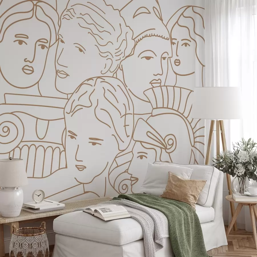 stenske poslikave Starodavni obrazi w04728v1