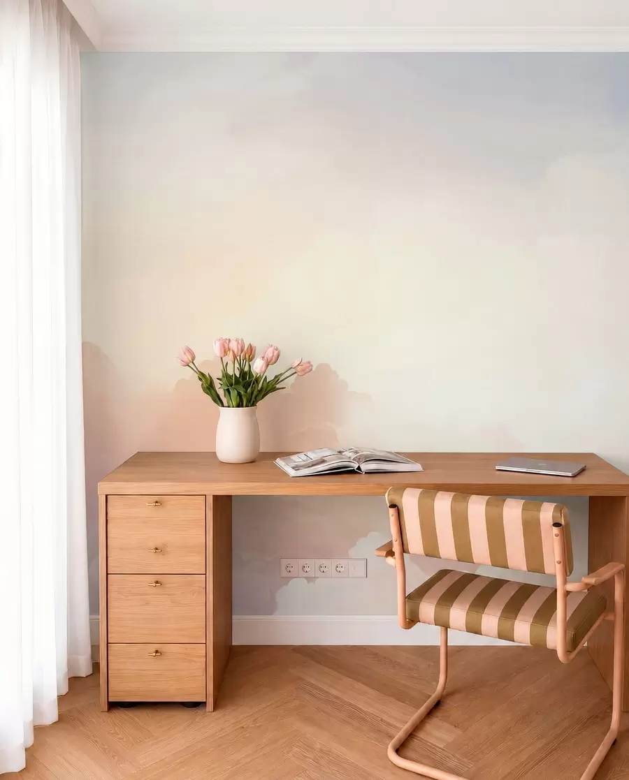 stenske poslikave Oblaki w04744