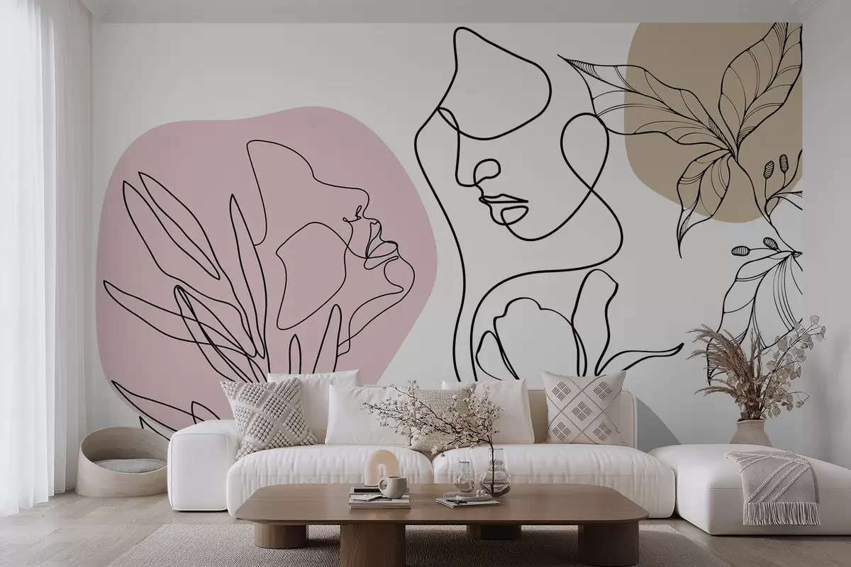 stenske poslikave Abstrakcija w04780