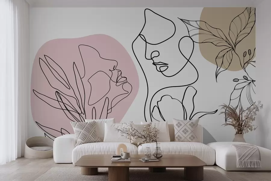 stenske poslikave Abstrakcija w04780