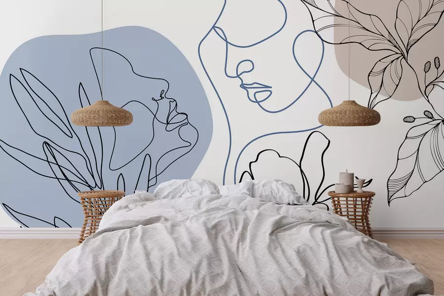 stenske poslikave Abstrakcija w04780v1