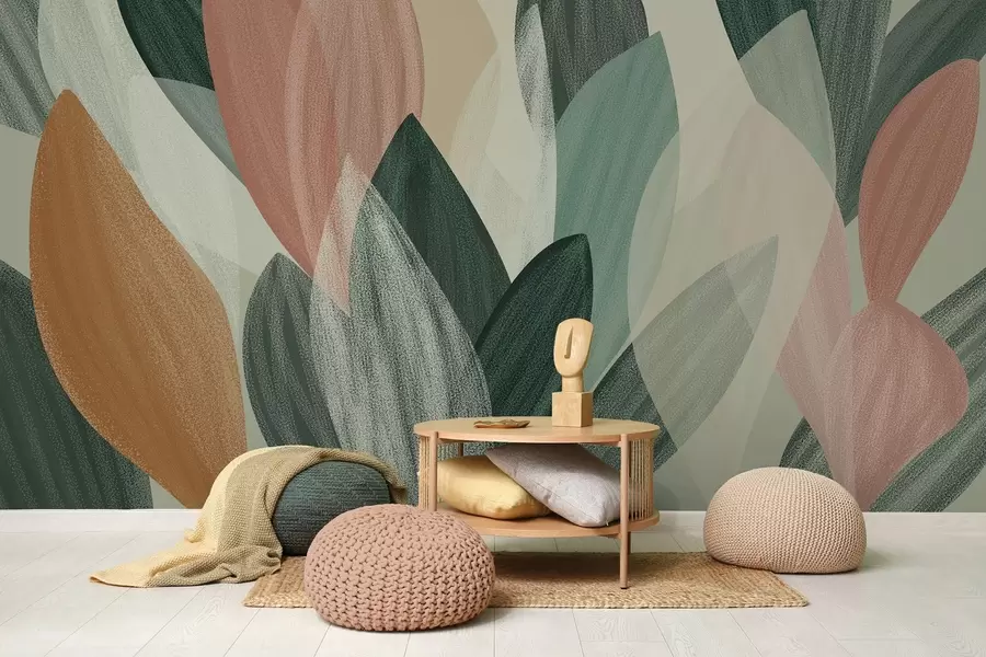 stenske poslikave fantazijski listi  w04757