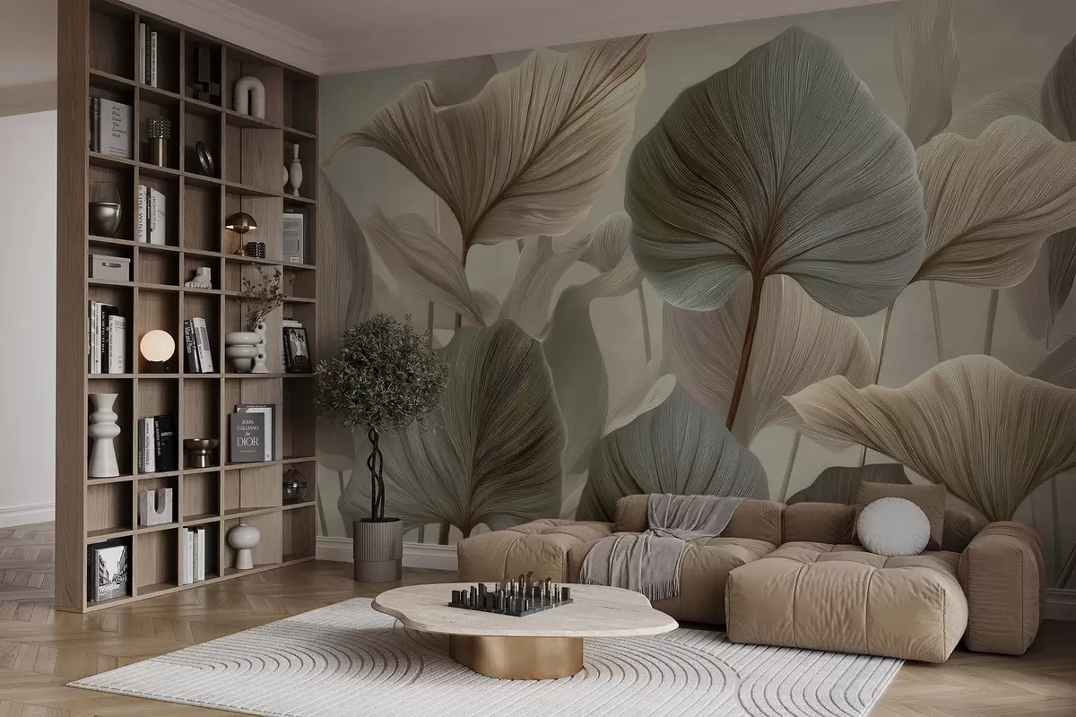 Stenske poslikave Listi w04848 nakup SI - Uwalls.si stenske poslikave Listi w04848