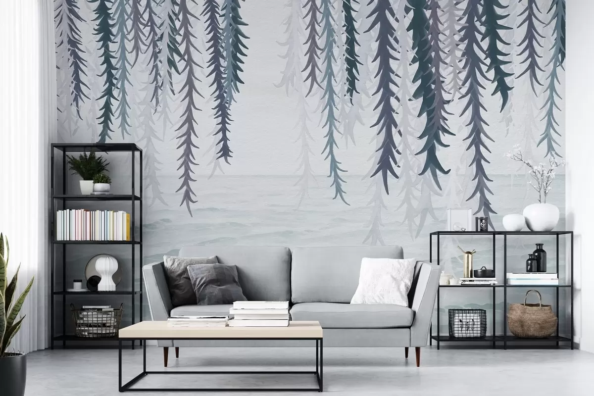 Stenske poslikave Nežne vinske trte, ki visijo nad vodo, v akvarelnem slogu w04830v3 nakup SI - Uwalls.si stenske poslikave Nežne vinske trte, ki visijo nad vodo, v akvarelnem slogu w04830v3