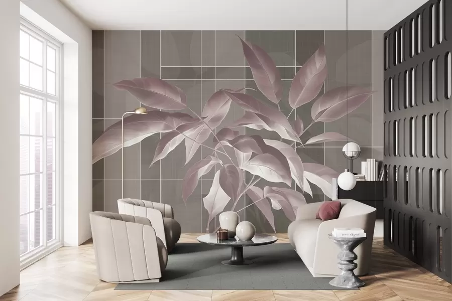 stenske poslikave Graciozna veja drevesa w04840v2