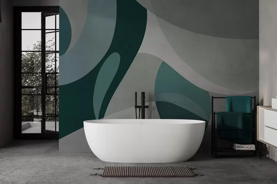 stenske poslikave Geometrijska abstrakcija w04843v2