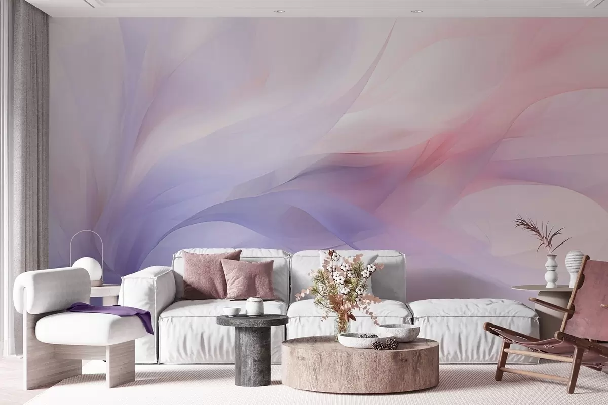 Stenske poslikave Mehke abstraktne valove v modrih in rožnatih odtenkih w09508 nakup SI - Uwalls.si stenske poslikave Mehke abstraktne valove v modrih in rožnatih odtenkih w09508