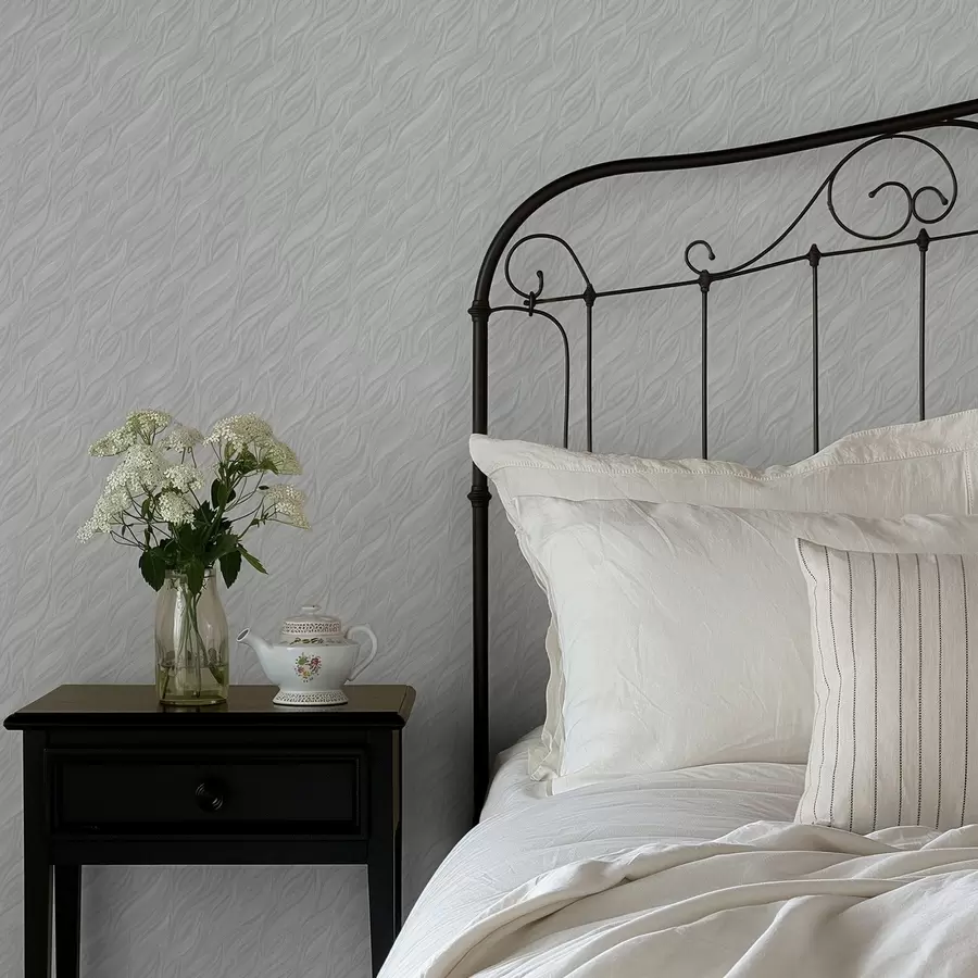 stenske poslikave Teksturirane valovite ščetke, svetlo mint a00688v2