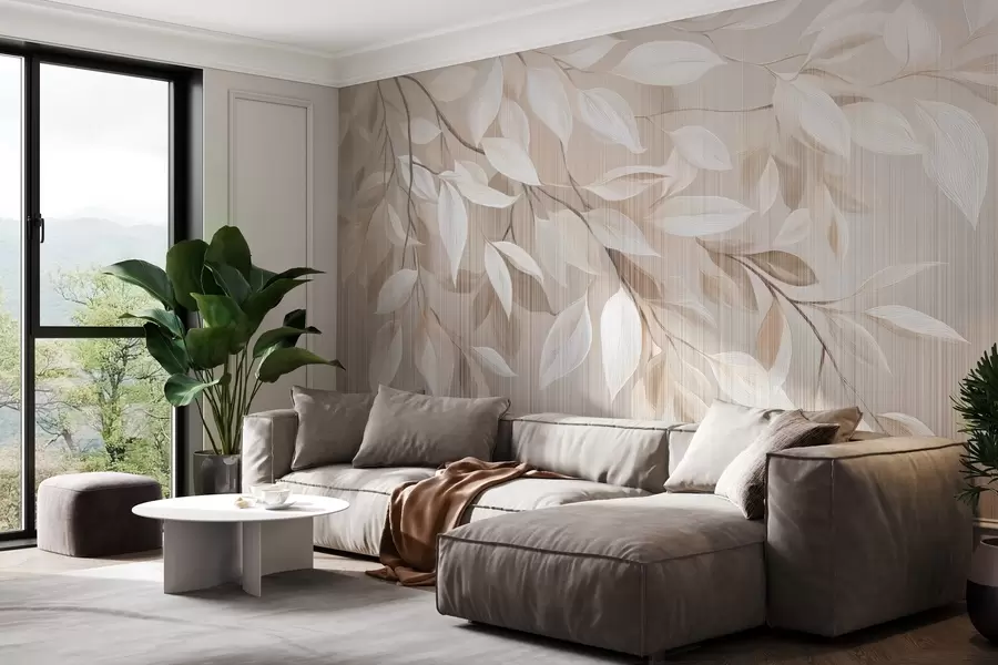 stenske poslikave Visoka veja drevesa w04903