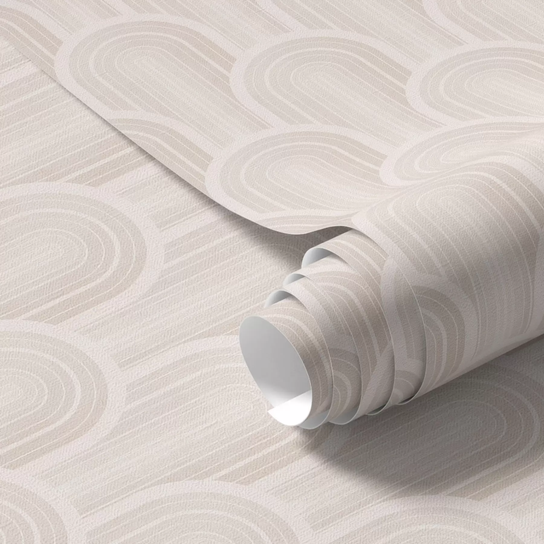 stenske poslikave Majhni loki v toplih kremno-bež odtenkih a00924