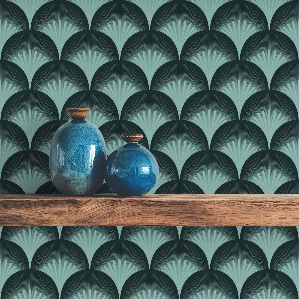 Ozadje Kontrastni listi mete na skoraj črnem ozadju a00990