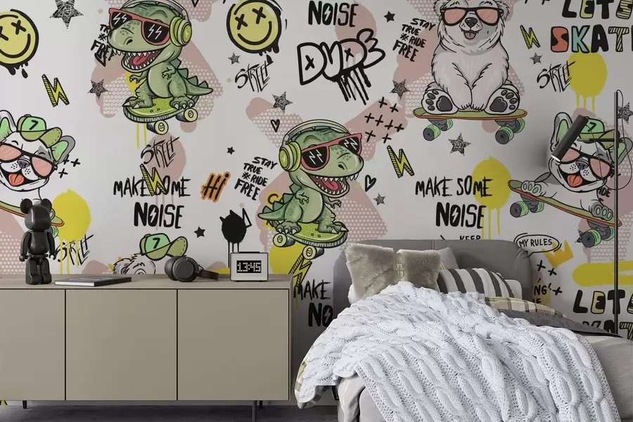 stenske poslikave Pravljični liki w04940