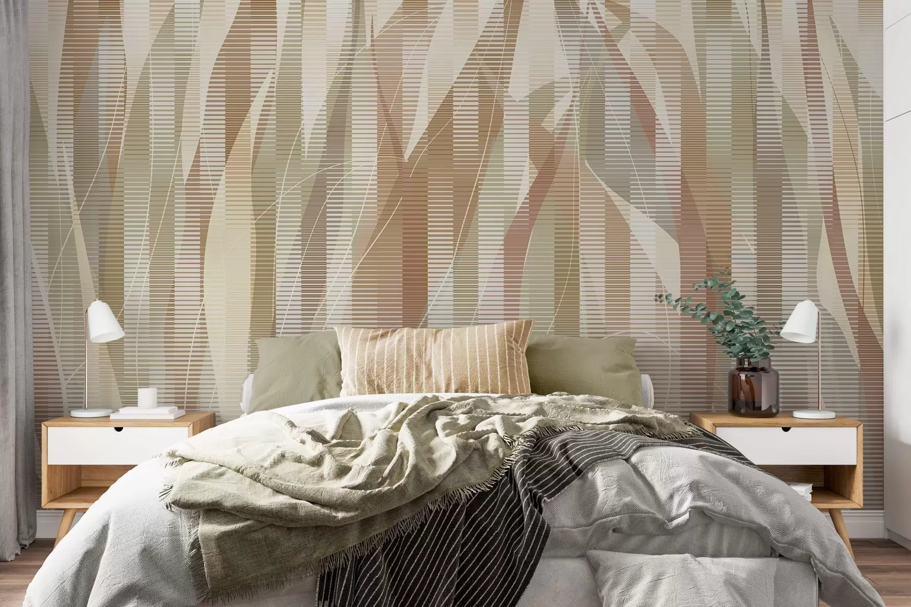 stenske poslikave Prepleteni elementi w04945