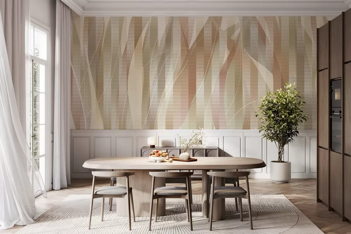 stenske poslikave Prepleteni elementi w04945