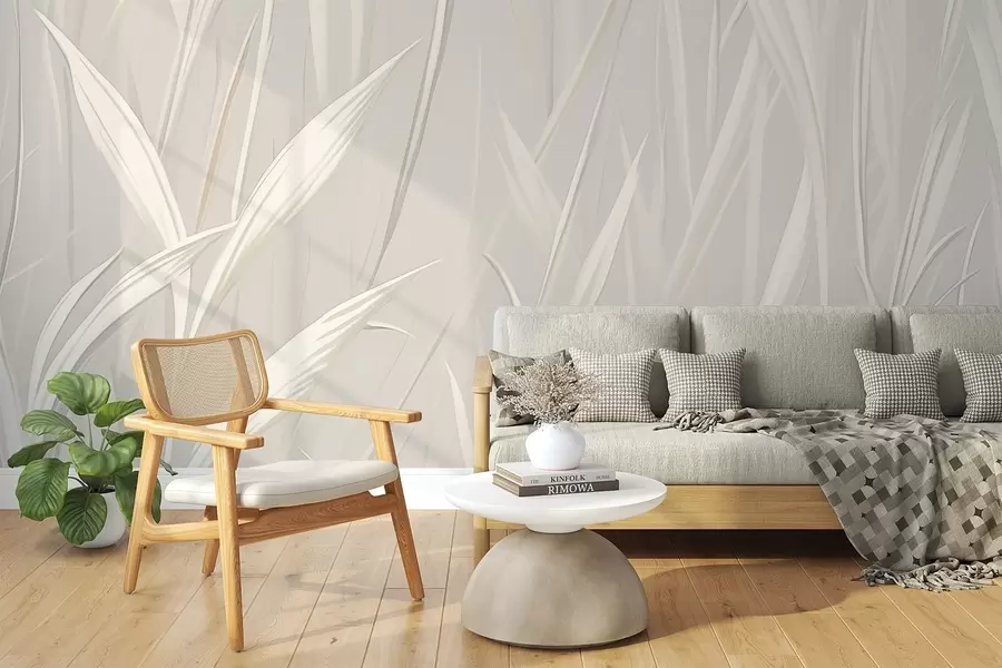 stenske poslikave Abstraktna trava w04915