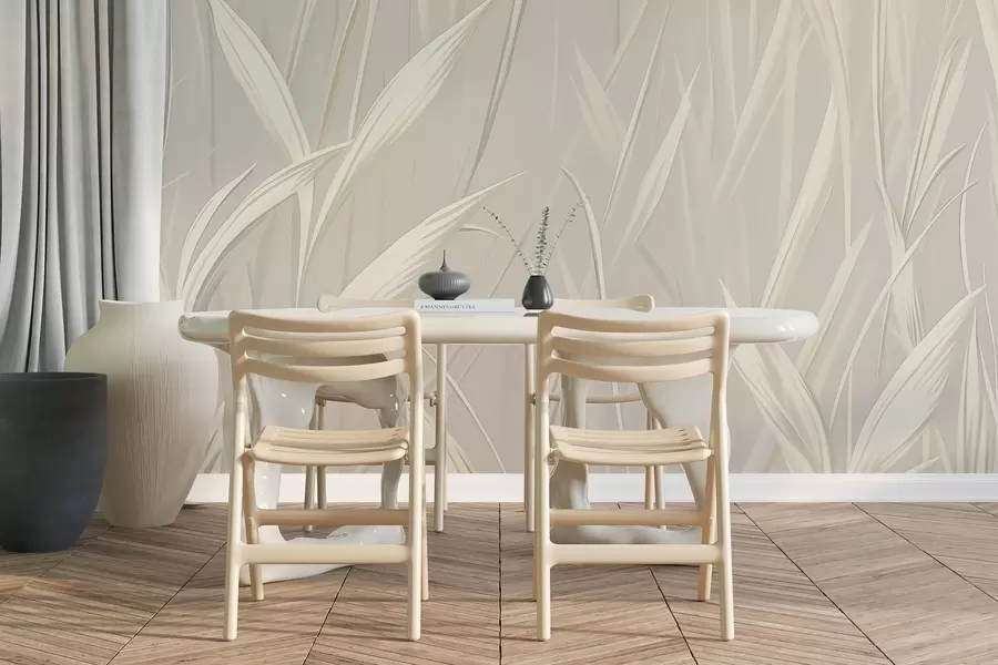 stenske poslikave Abstraktna trava w04915