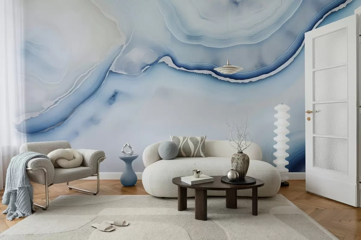 stenske poslikave Nežen marmor w05000