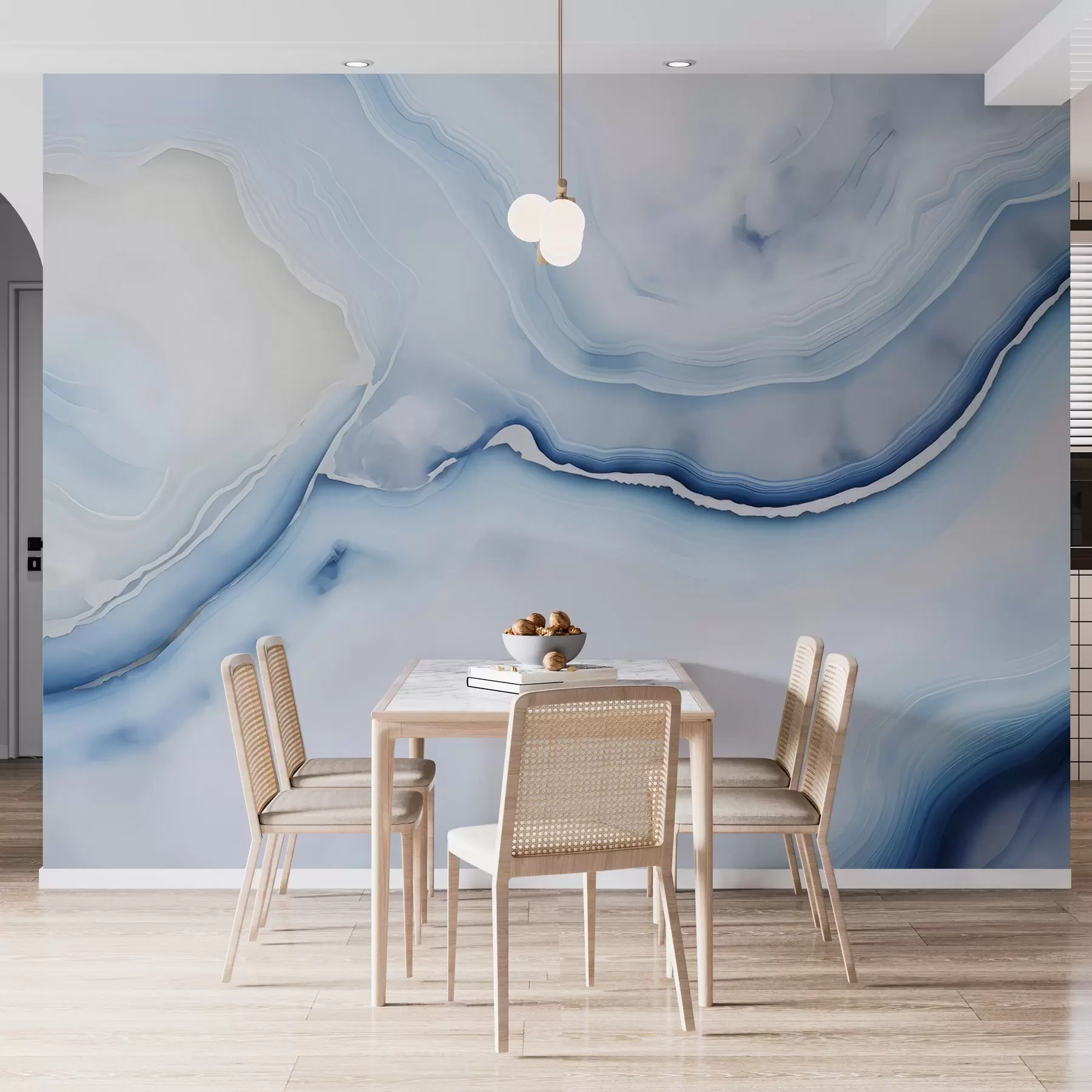 stenske poslikave Nežen marmor w05000