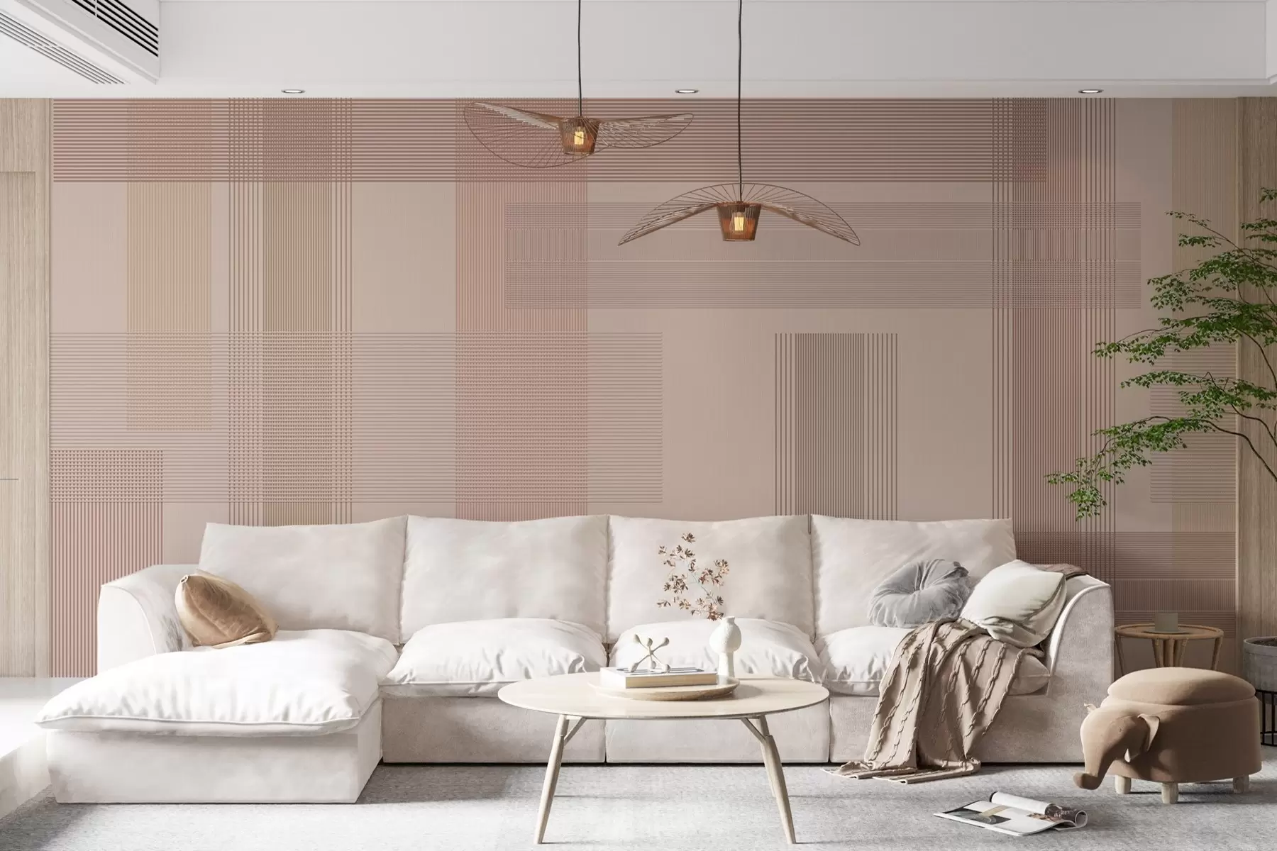 stenske poslikave Geometrijska harmonija w05014