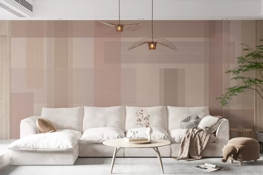 stenske poslikave Geometrijska harmonija w05014