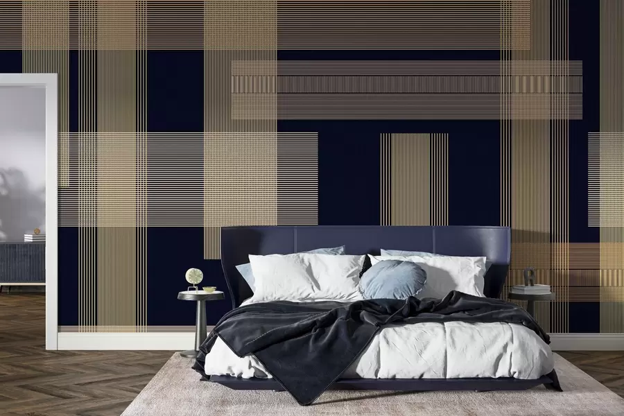 stenske poslikave Geometrijska harmonija w05014v2