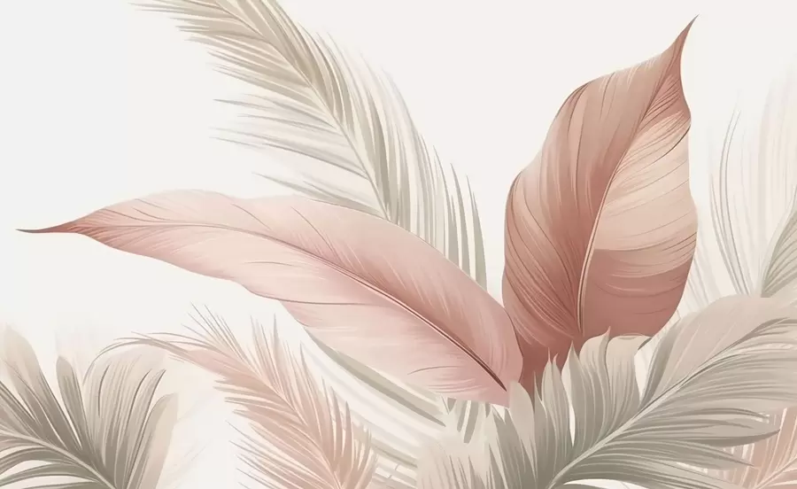 stenske poslikave Ostre liste, praprot w04918