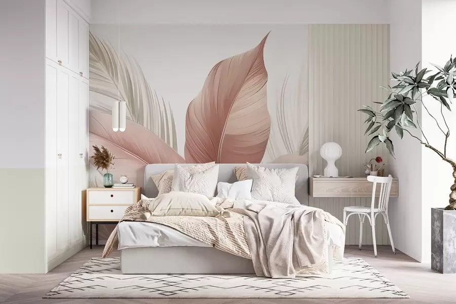 stenske poslikave Ostre liste, praprot w04918