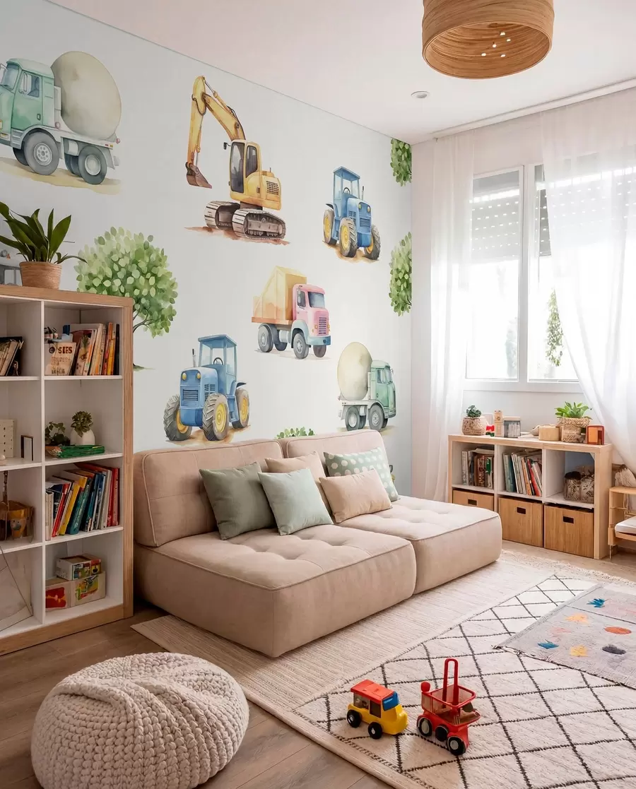 stenske poslikave Mala gradbena ekipa w05139