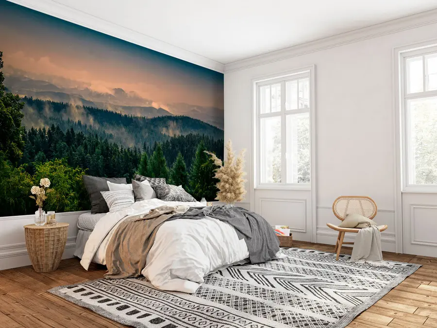 stenske poslikave Drevesa dreves v megli u72174