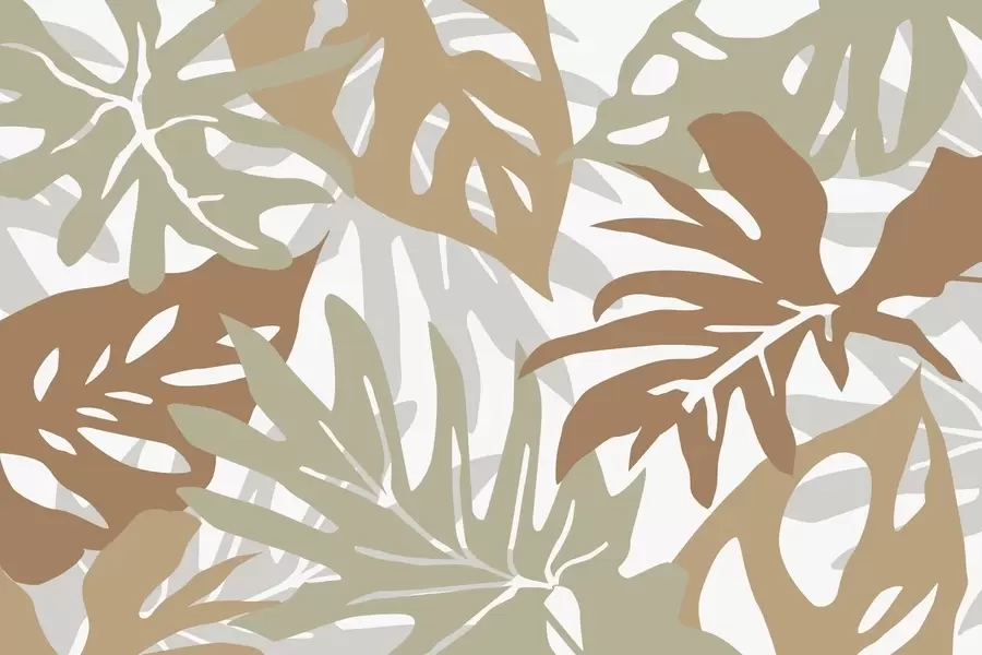 stenske poslikave Listje w05167